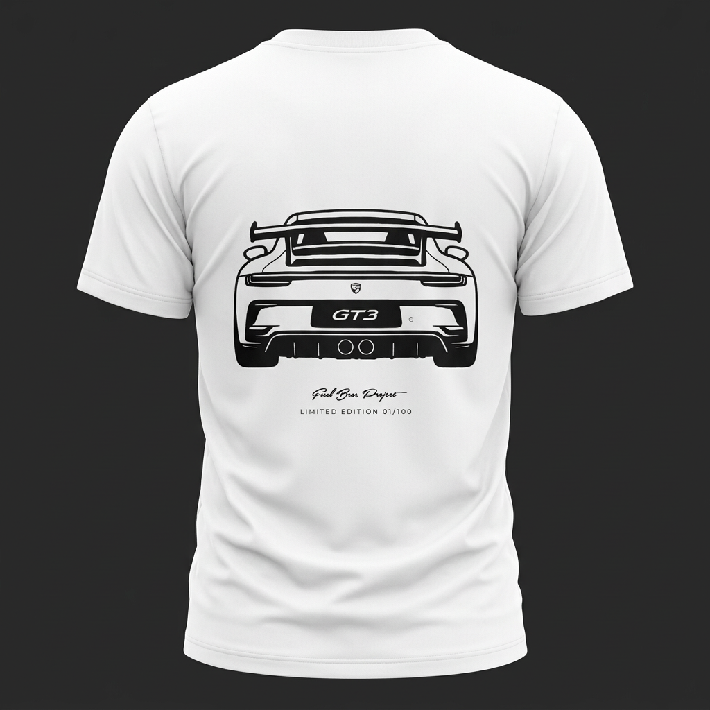 Fuel Bros Project « GT3 » Camiseta de manga corta. Ed. Limitada. — espalda