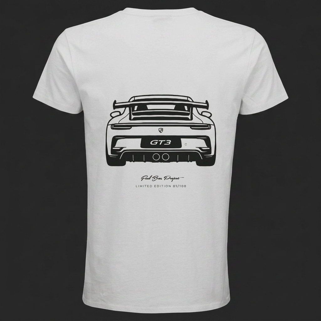 Fuel Bros Project « GT3 » Camiseta de manga corta. Ed. Limitada. — espalda